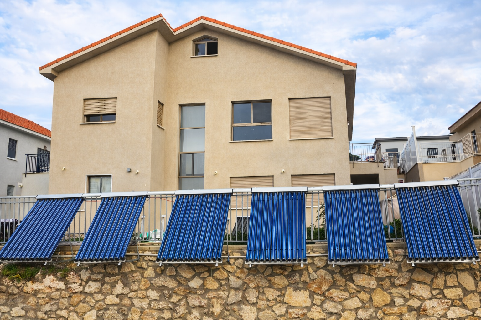 NaturaTemp system installed at Denis house in Granot